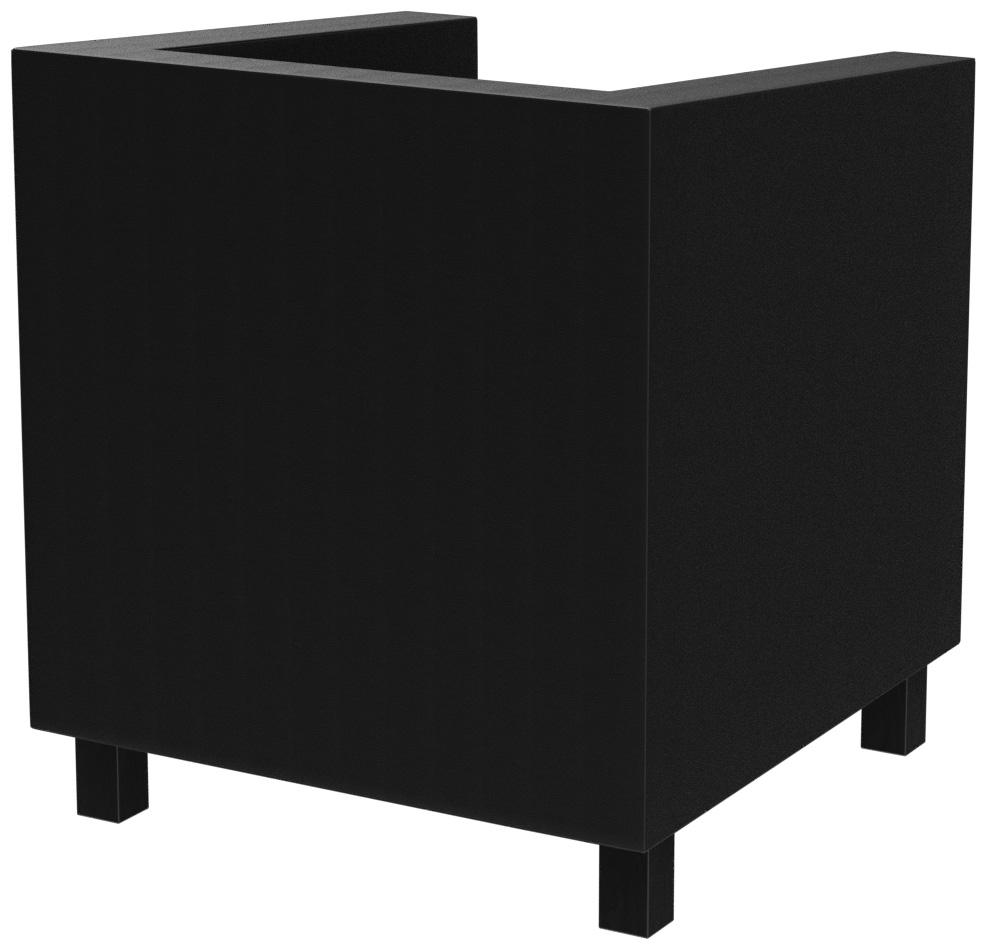 Abbildung Sessel Charly Schrägansicht