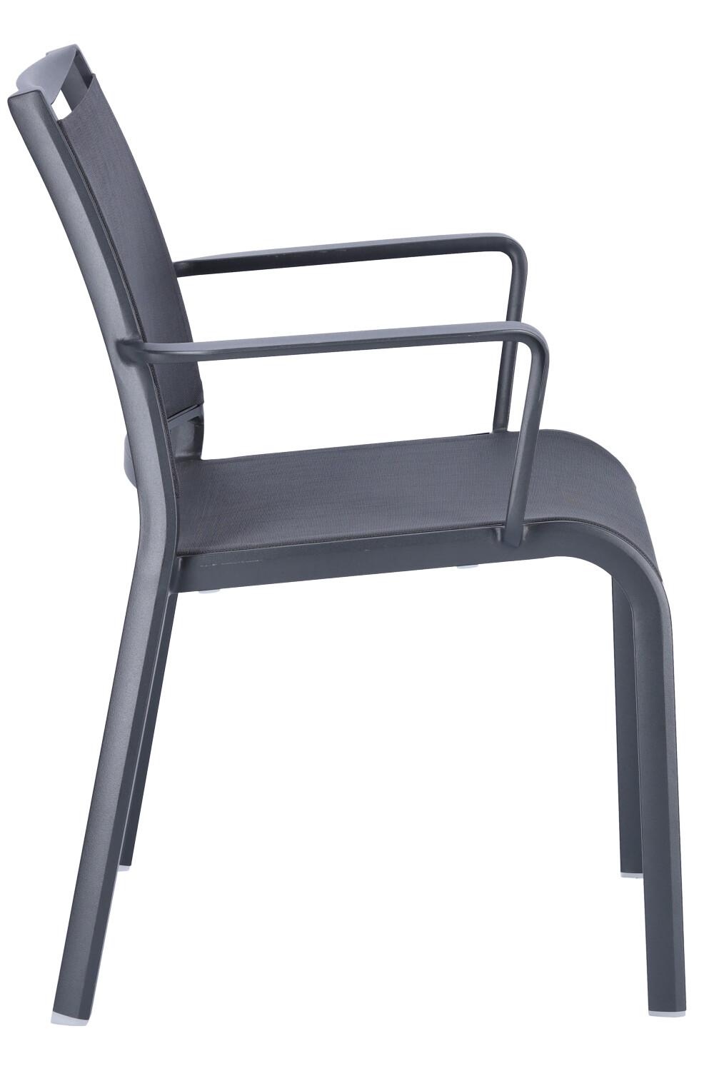 Abbildung Chaise à accoudoirs Taha Seitenansicht