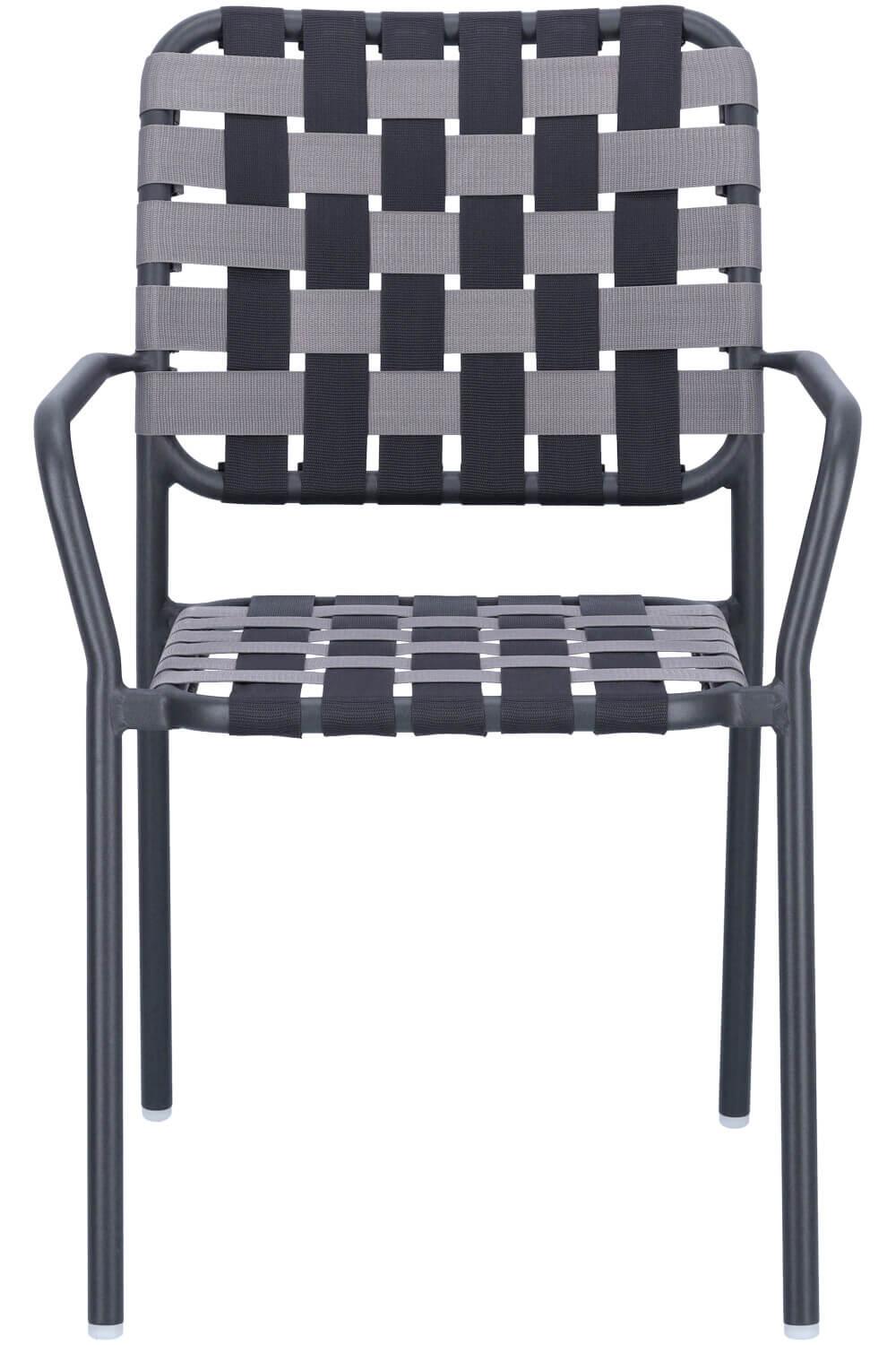 Abbildung Chaise à accoudoirs Brigo Vorderansicht