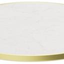 Abbildung Tischplatte Easy Gold Seitenansicht