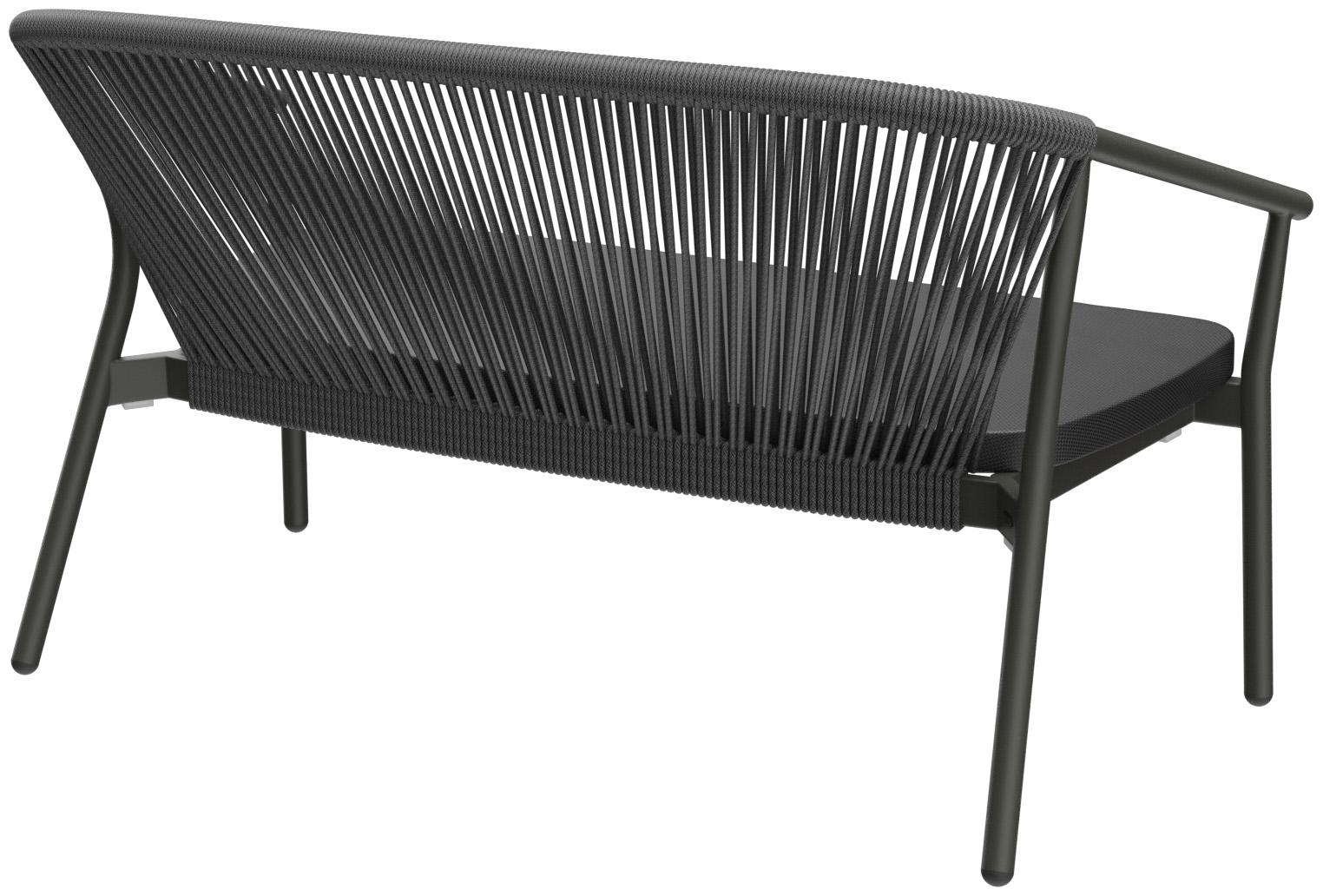 Abbildung 2-Sitzer Lounge Zaki Schrägansicht