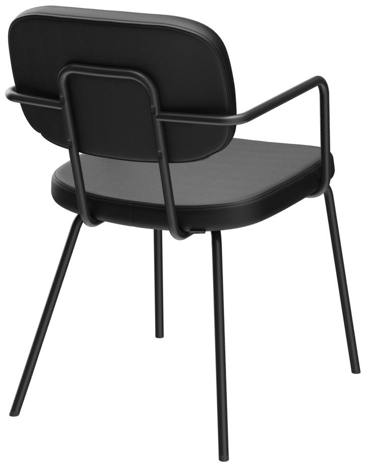 Abbildung Chaise à accoudoirs Vayo Schrägansicht