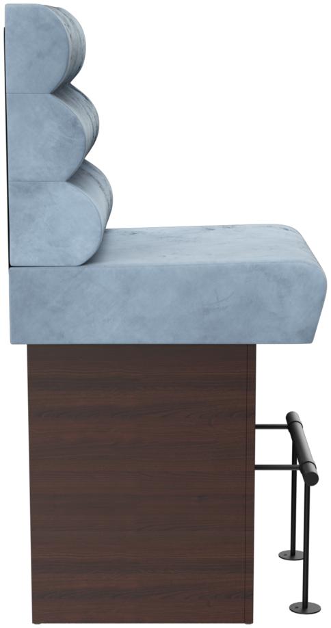 Abbildung Left-hand end element 60 cm Ripple Seitenansicht