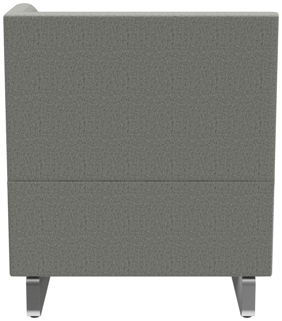 Abbildung Afsluitend element rechts D-Line Rückansicht