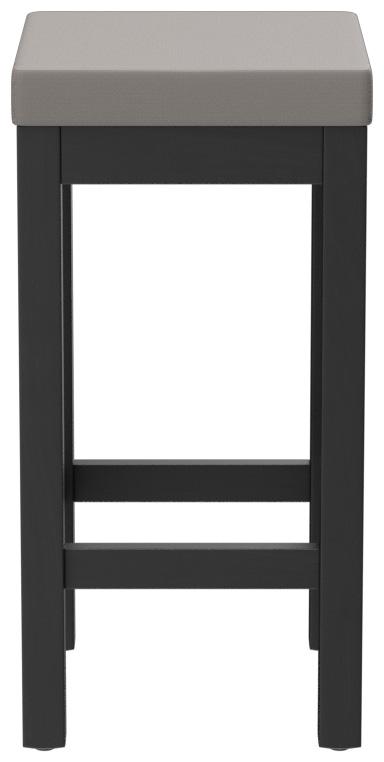 Abbildung medium-high stool Delu Seitenansicht