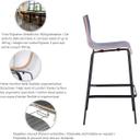 Abbildung Tabouret de bar Paula