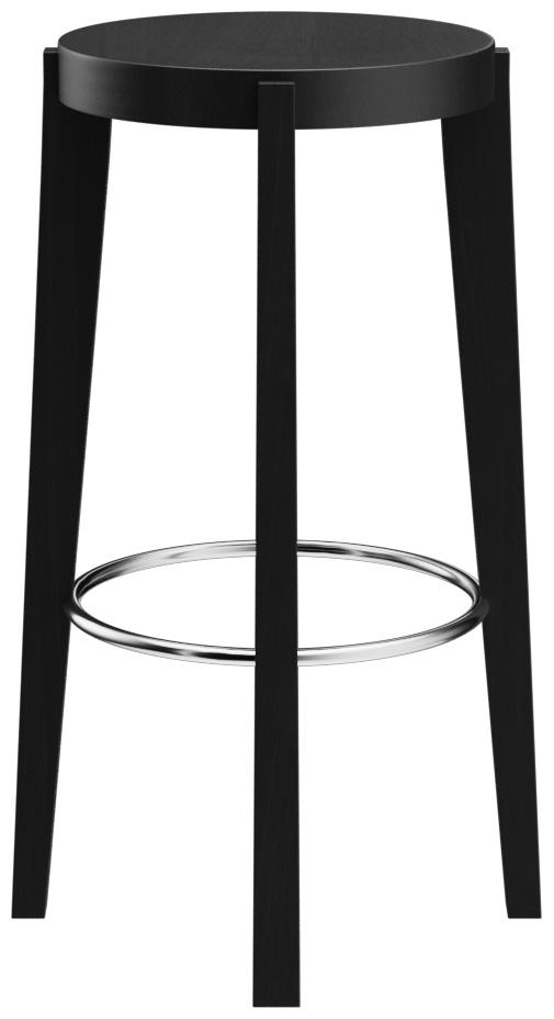 Abbildung Tabouret de bar Beno Rückansicht
