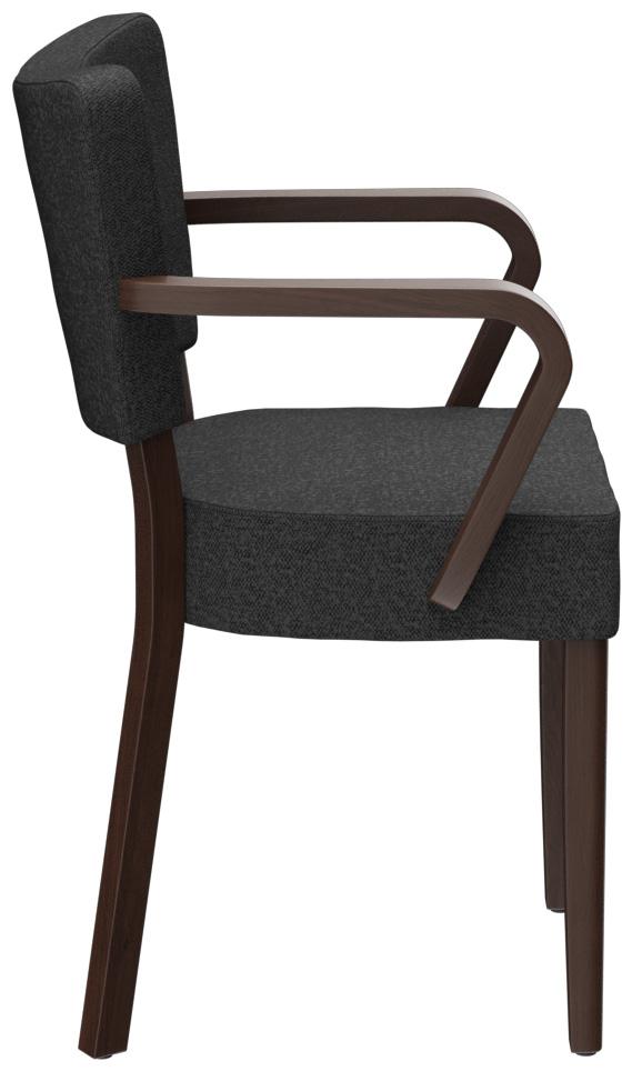 Abbildung Armstoel Damara Seitenansicht