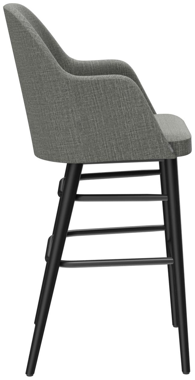 Abbildung Barhocker Hada Seitenansicht
