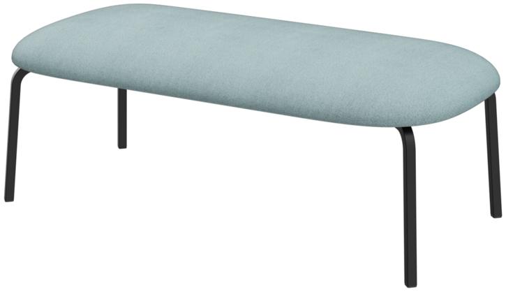 Abbildung 2-seater ottoman Liberty Schrägansicht