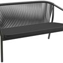 Abbildung 2-Sitzer Lounge Zaki Schrägansicht