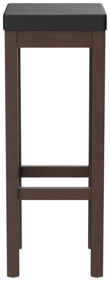 Abbildung bar stool Delu Seitenansicht