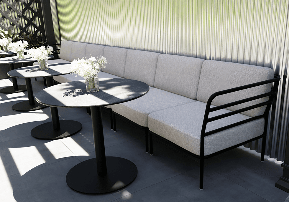 Abschlusselement links Sonica