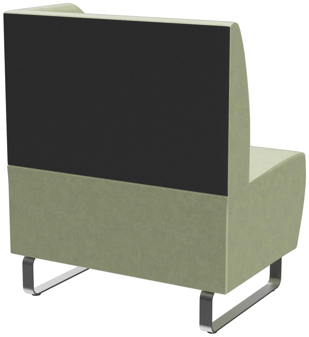 Abbildung Abschlusselement rechts D-Line Schrägansicht