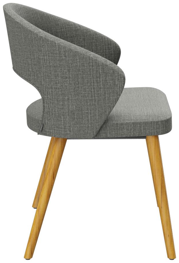 Abbildung Armlehnstuhl Nilla Seitenansicht