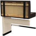 Abbildung Anbau-/Abschlusselement 100 cm H-Line Schrägansicht