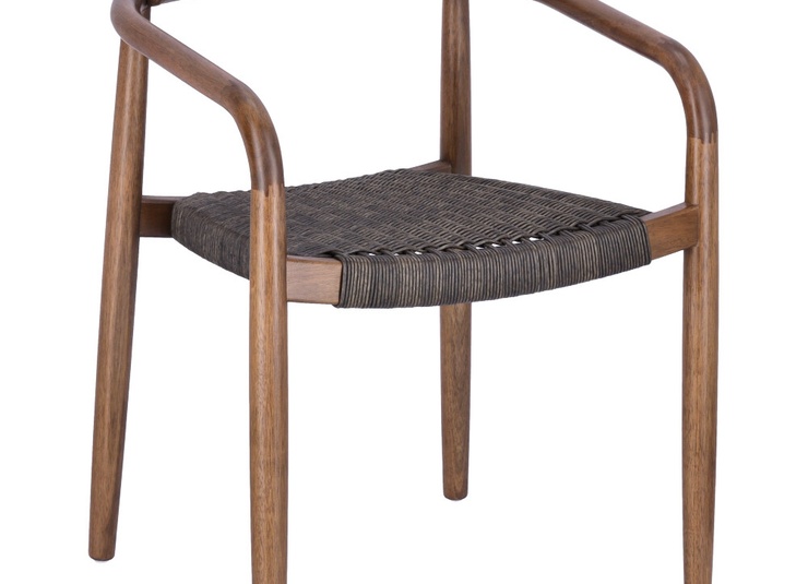 Abbildung Chaise à accoudoirs Vavi Schrägansicht