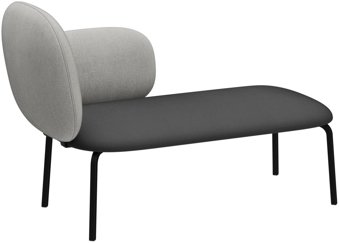 Left-hand facing chaise longue Liberty