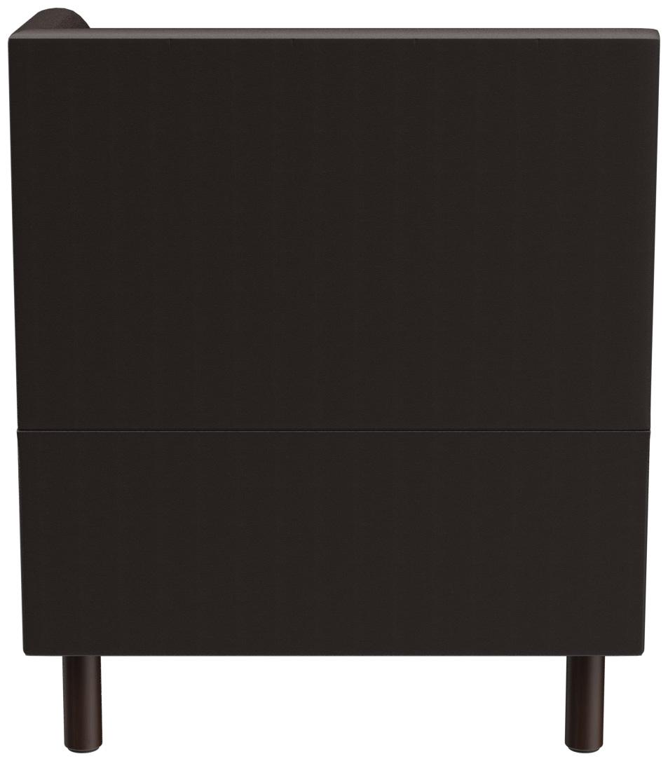 Abbildung Abschlusselement rechts D-Line Rückansicht