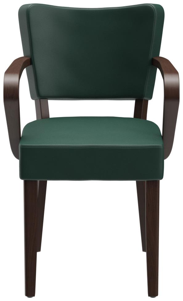 Abbildung Chaise à accoudoirs Damara Vorderansicht