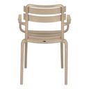 Abbildung Chaise à accoudoirs Estela Rückansicht