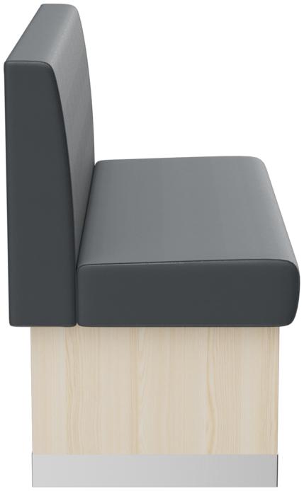 Abbildung Single/base element 100 cm H-Line Seitenansicht