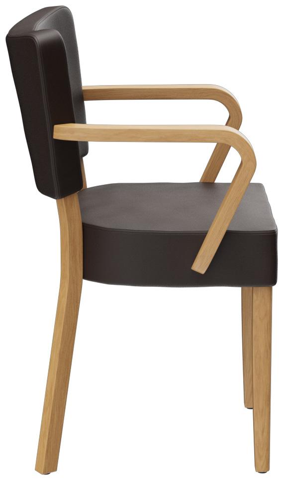 Abbildung Armstoel Damara Seitenansicht