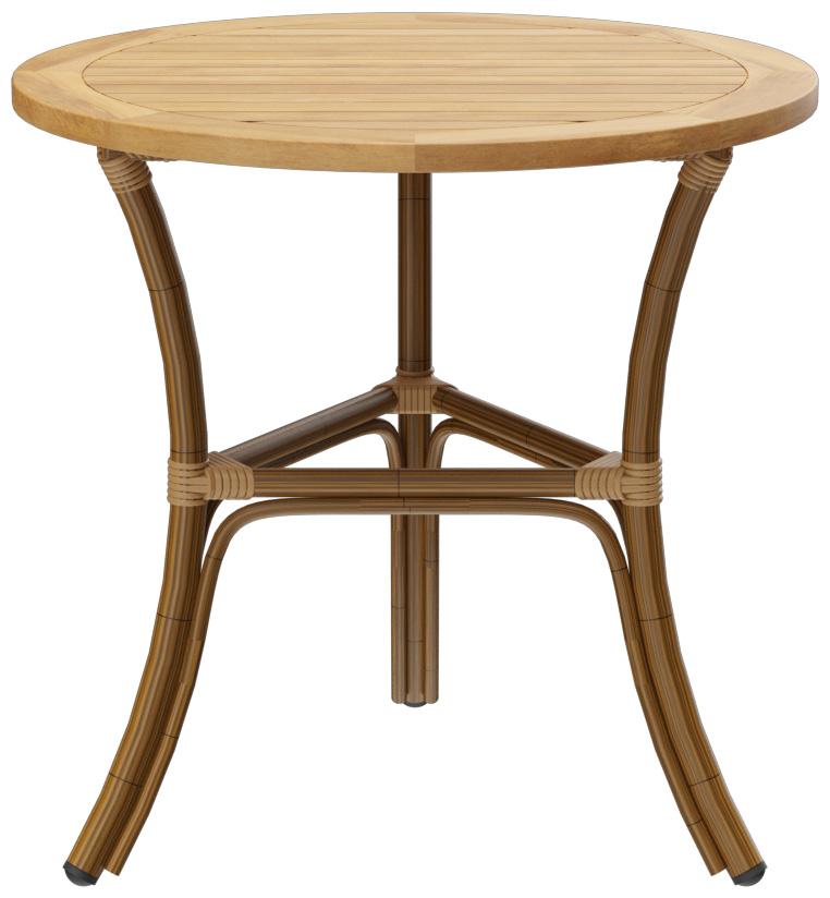 Abbildung Loungetisch Marysol Seitenansicht