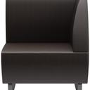 Abbildung Abschlusselement rechts D-Line Vorderansicht