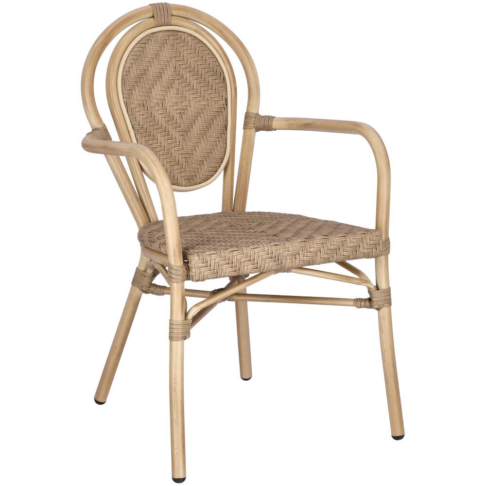 Chaise à accoudoirs Marco