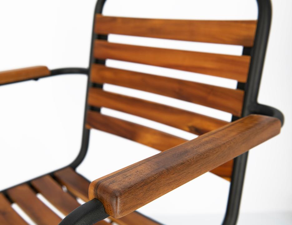 Abbildung Chaise à accoudoirs Bran Detailansicht