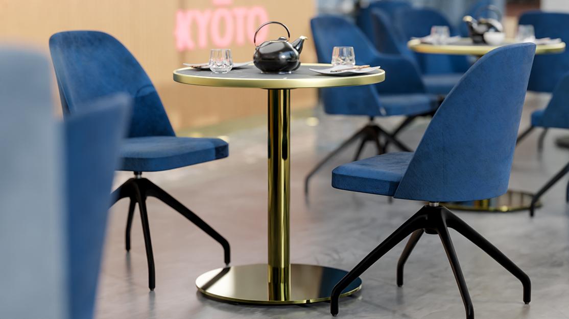 Abbildung Plateau de table Easy Gold Halla Ambiente