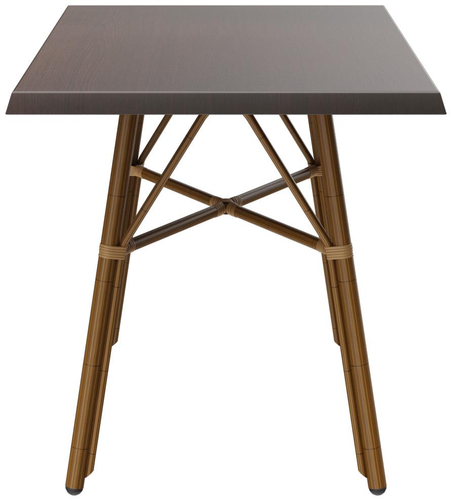 Abbildung Table à manger Marysol Seitenansicht