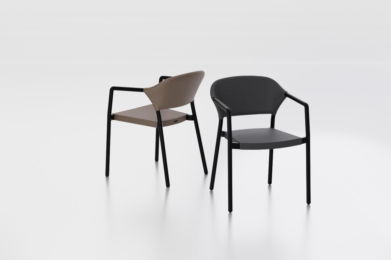 Abbildung Chaise à accoudoirs Tali