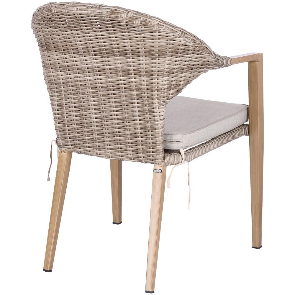 Abbildung Chaise à accoudoirs Maveno Schrägansicht