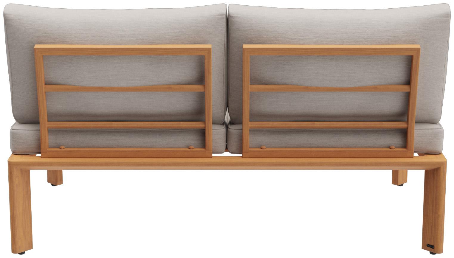 Abbildung 2-Sitzer-Element Lorcan Rückansicht