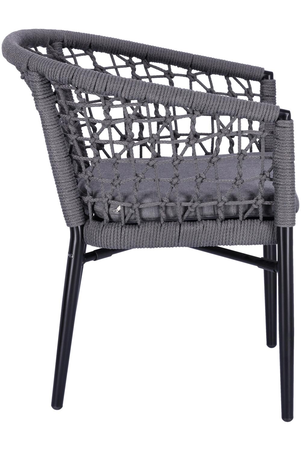 Abbildung Chaise à accoudoirs Penka Seitenansicht