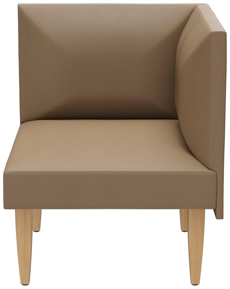 Abbildung Eck-/Abschlusselement rechts Tuya B Vorderansicht