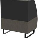 Abbildung Abschlusselement links D-Line Schrägansicht