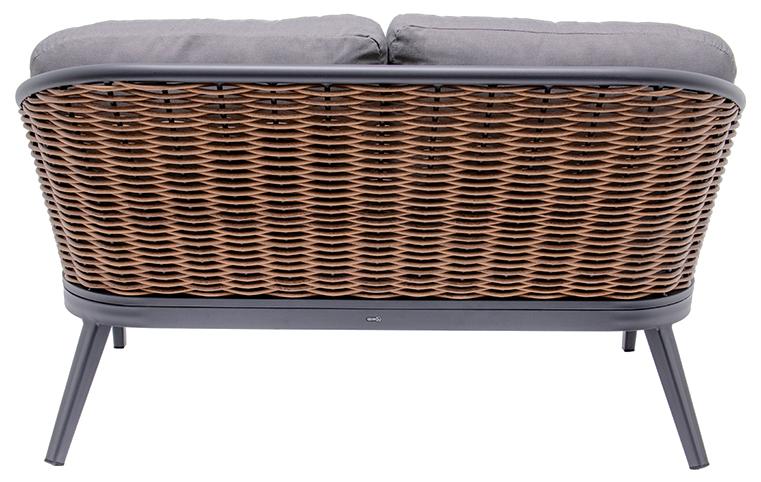 Abbildung 2-Sitzer-Element Somaro Rückansicht