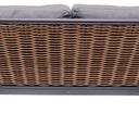 Abbildung 2-Sitzer-Element Somaro Rückansicht