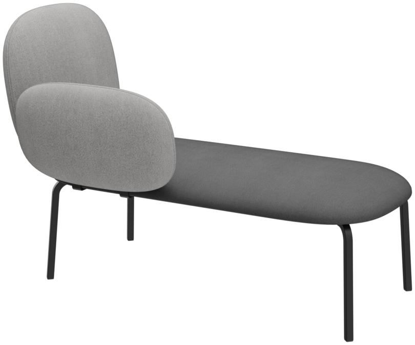 Abbildung Longchair rechts Liberty Schrägansicht