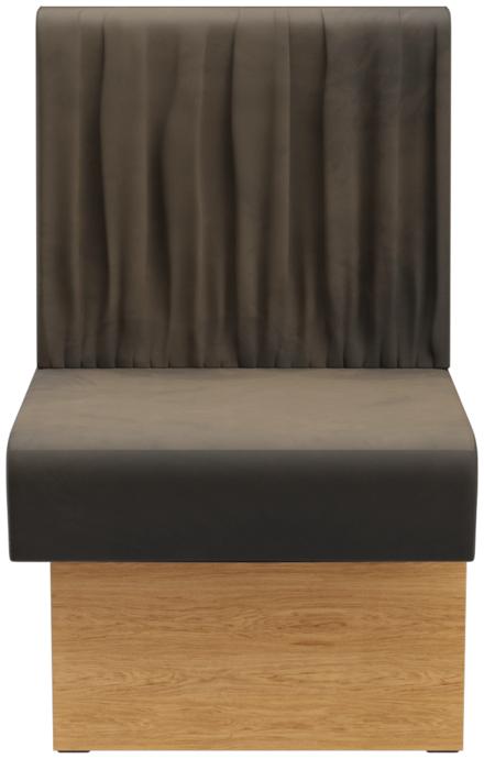 Abbildung Left-hand end element 60 cm Drapelle Vorderansicht