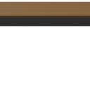 Abbildung 3-seater bench Risa Vorderansicht