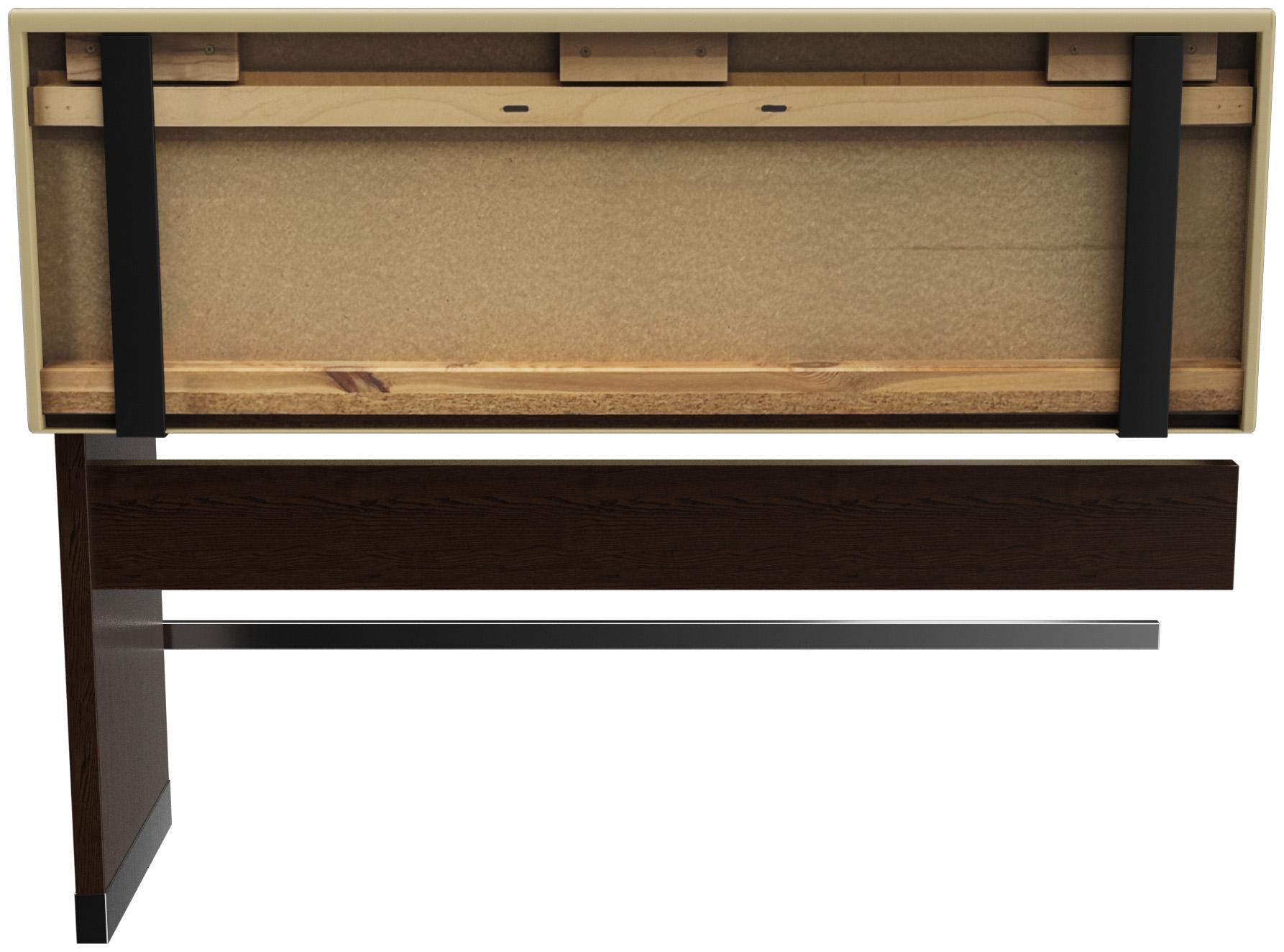 Abbildung Anbau-/Abschlusselement 150 cm H-Line Rückansicht