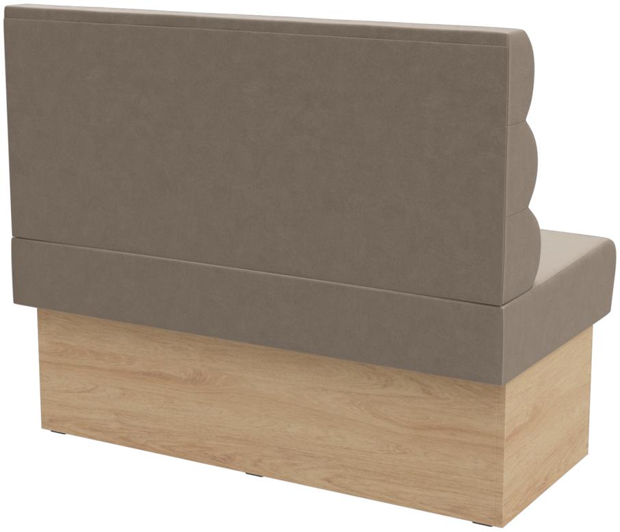 Abbildung Right-hand end element 120cm Ripple Schrägansicht