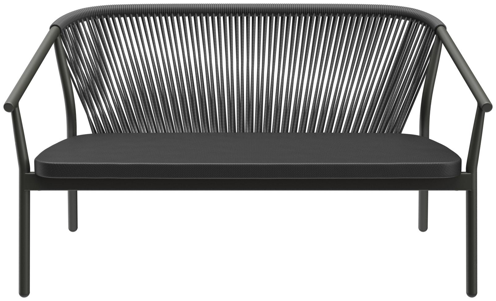 Abbildung 2-Sitzer Lounge Zaki Vorderansicht