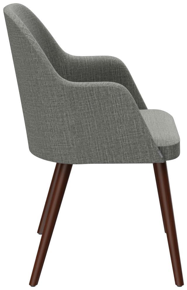 Abbildung Armlehnstuhl Hada Seitenansicht