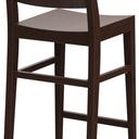 Abbildung halbhoher Hocker Quin Schrägansicht