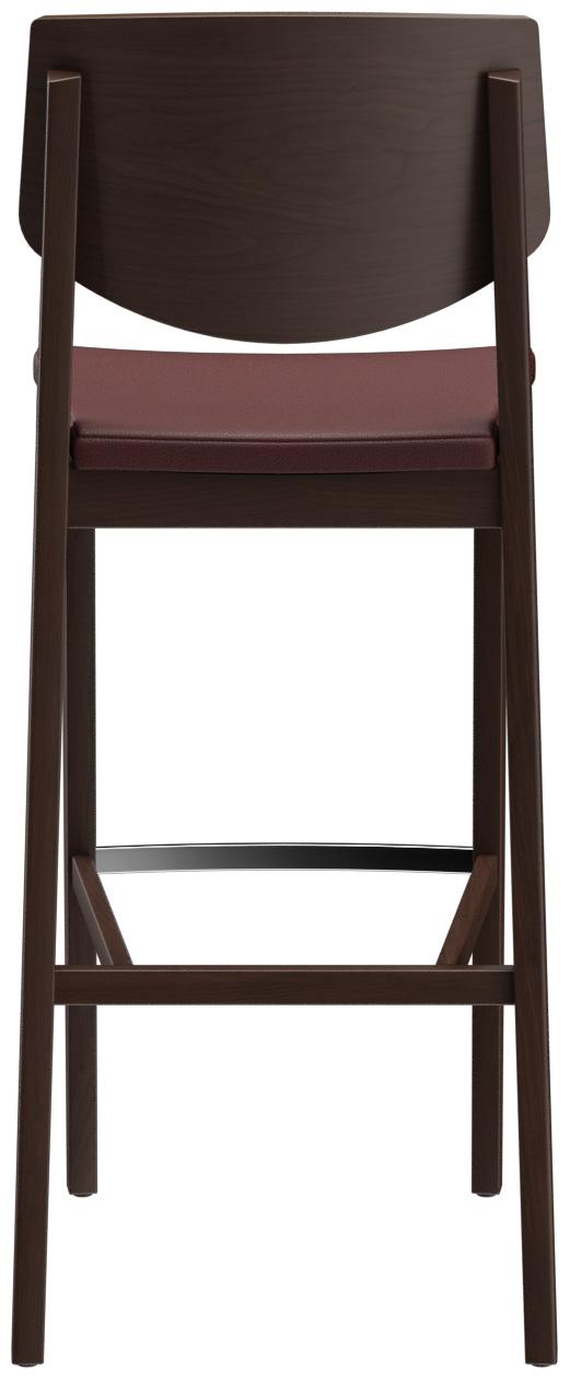 Abbildung Tabouret de bar Quorum C Rückansicht